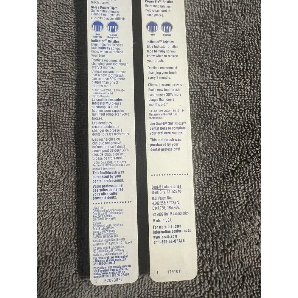 NEW!‎ ORAL-B ADVANTAGE TOOTHBRUSH (SOFT) *2002*
